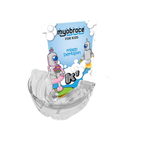 MK1Mc (i-2N) Myobrace Этап 1 Коррекция вредных привычек. MEDIUM / Прозрачный (MRC)