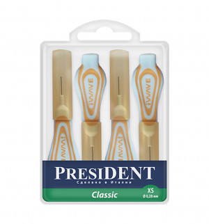 Межзубные ершики XS 0.28мм (4 шт.) (PresiDENT)